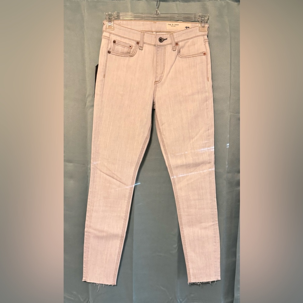 Women’s Rag & Bone Light Denim Mid-Rise Ankle Skinny Jeans NWT